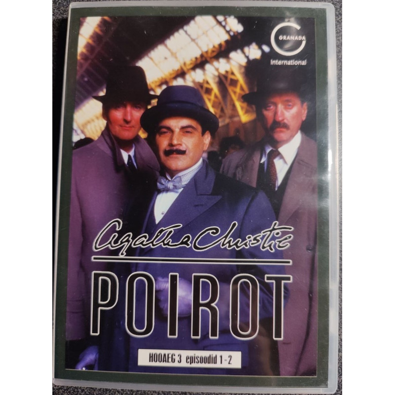 DVD Agatha Christie Poirot 3. hooaeg episoodid 1-2
