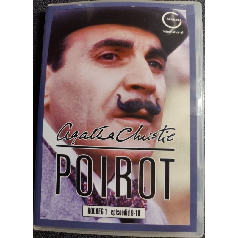 DVD Agatha Christie: Poirot - Hooaeg 1, episoodid 9-10