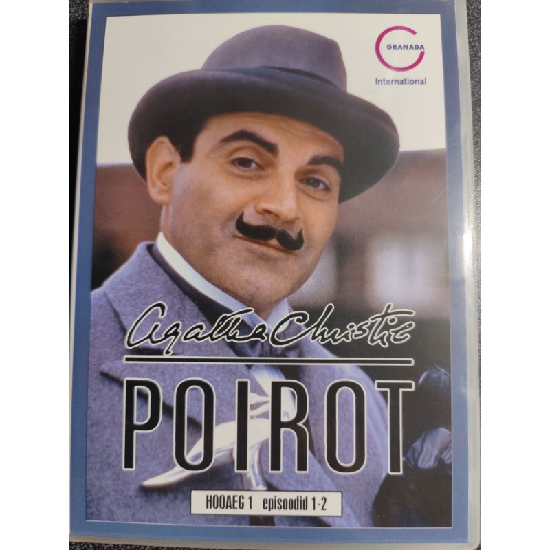 DVD Agatha Christie Poirot - Hooaeg 1 episoodid 1-2