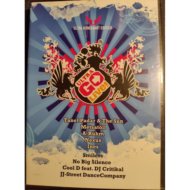 DVD "Ultra Go Live!" (Eesti esinejad)