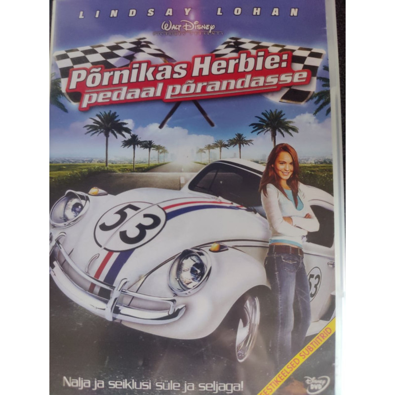 DVD Põrnikas Herbie: pedaal põrandasse
