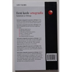 Eesti keele ortograafia - Aavo Valmis