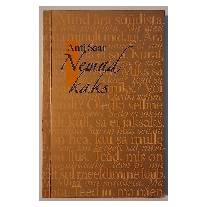 Nemad kaks - Anti Saar