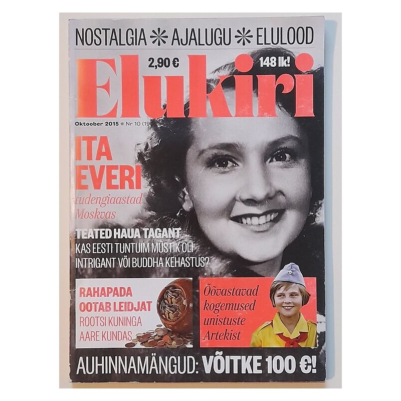 Elukiri 2015/10. Nostalgia. Ajalugu. Elulood