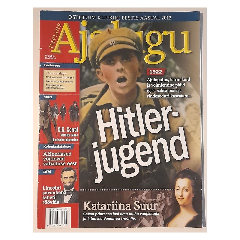 Ajalugu. Nr3, november 2013