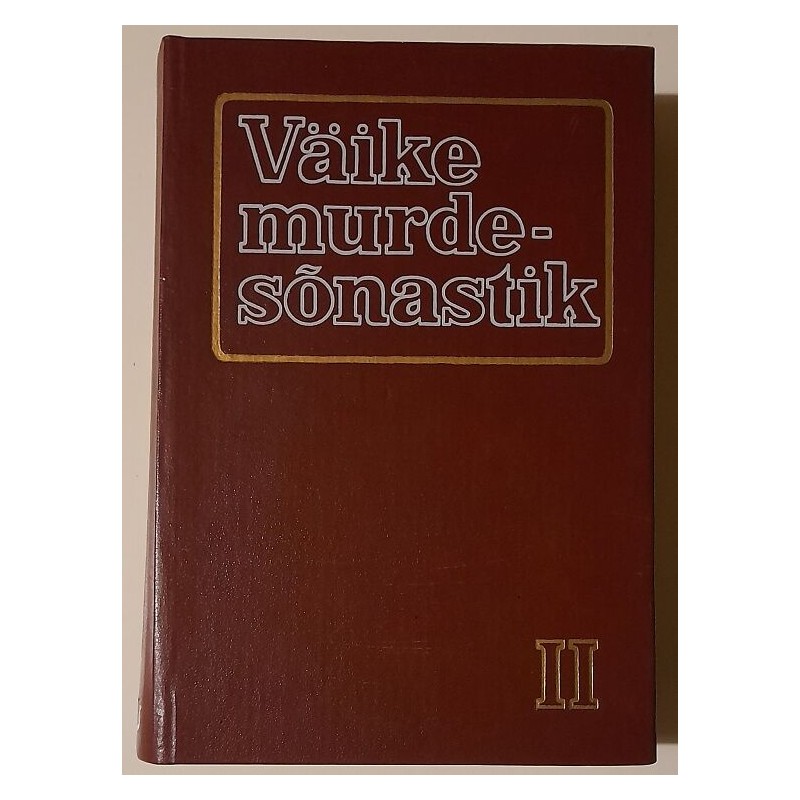 Väike murdesõnastik 2