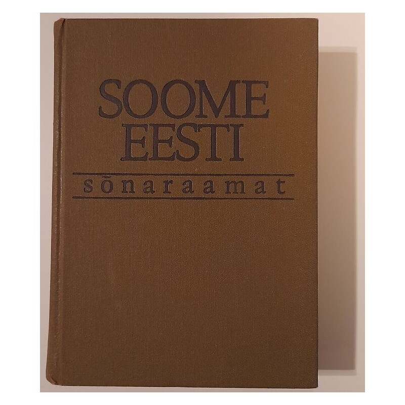 Soome-eesti sõnaraamat - Kalju Pihel, Arno Pikamäe