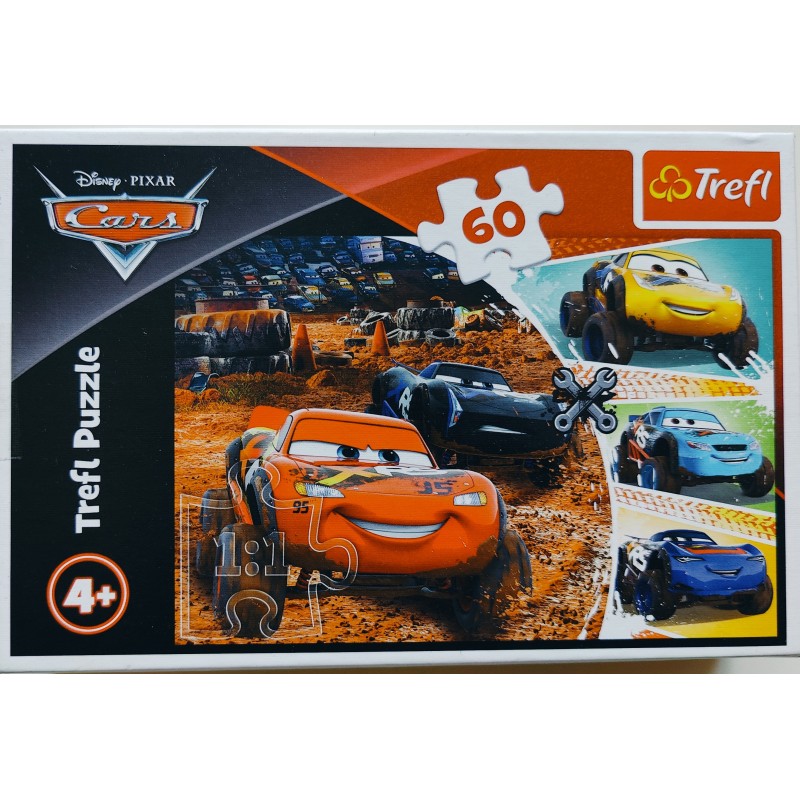 Puzzle Cars: Ralley 60 pieces