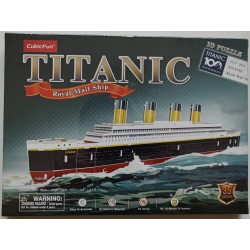 puzzle TITANIC 3D new