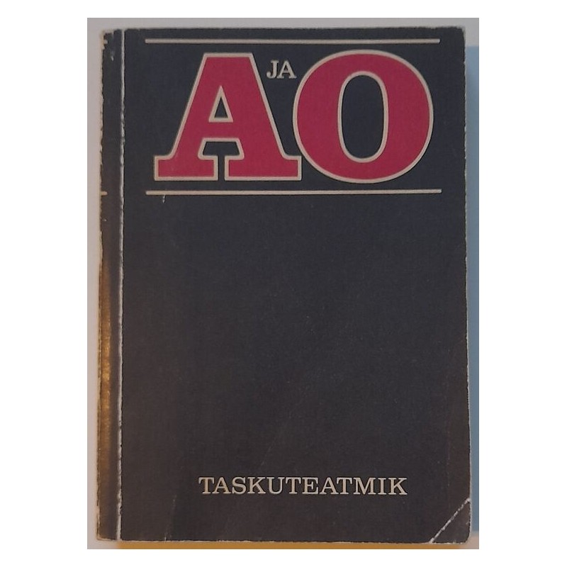 A ja O taskuteatmik