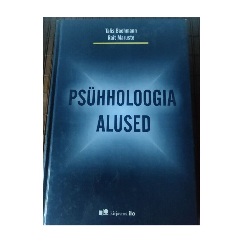 Psühholoogia alused