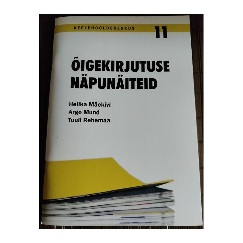 Õigekirjutuse näpunäited