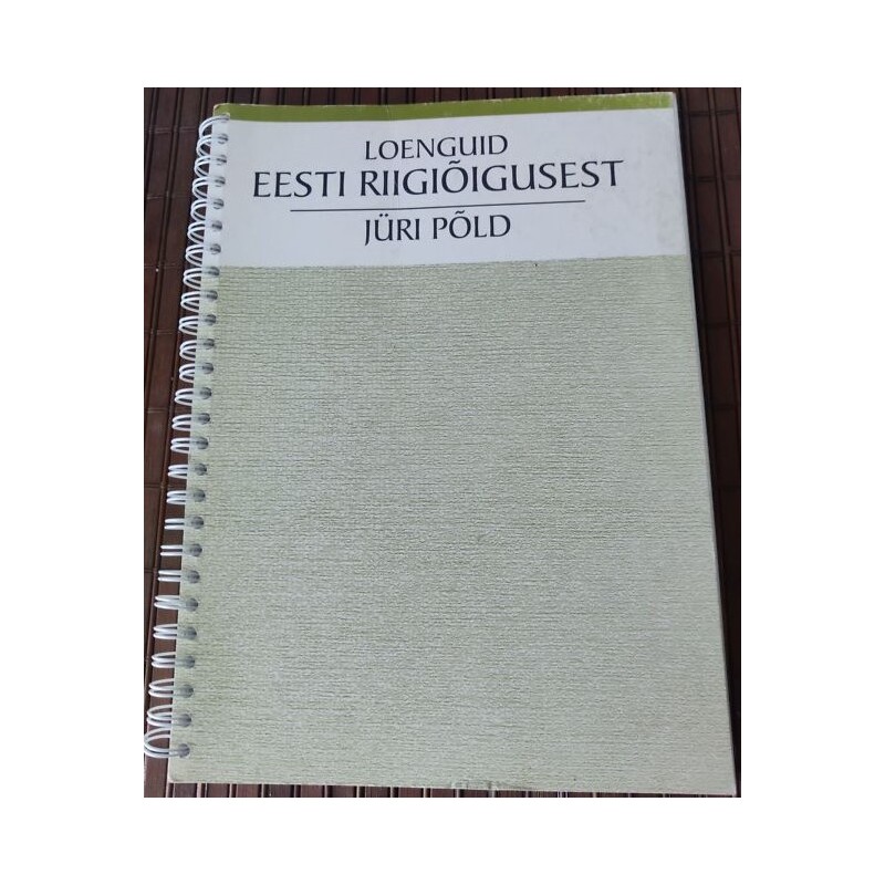 Loenguid Eesti riigiõigusest