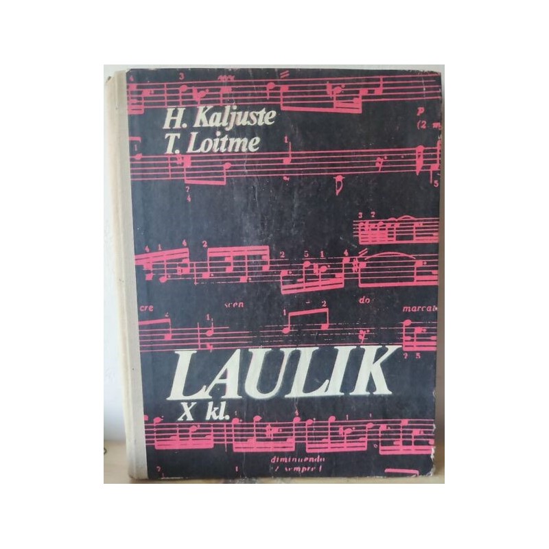 Laulik X kl 1978 a