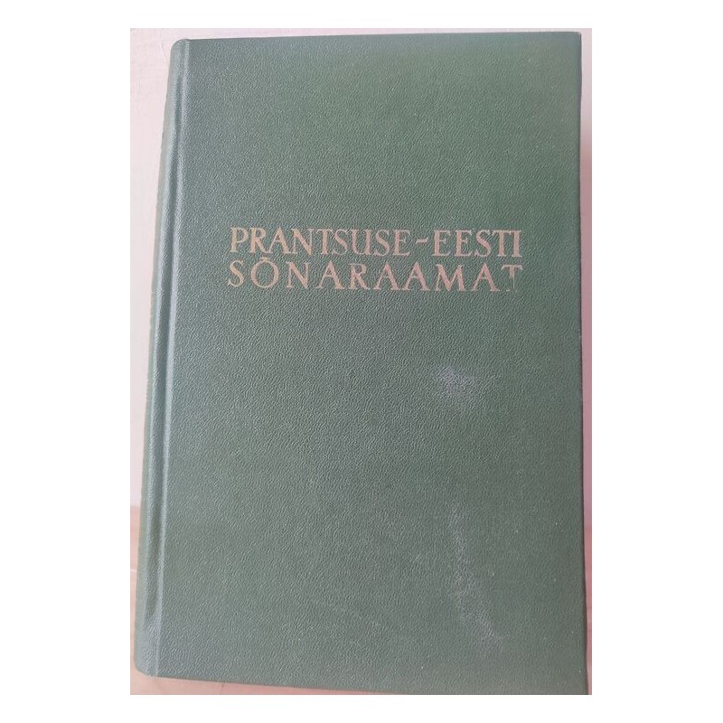Prantsuse- eesti sõnaraamat