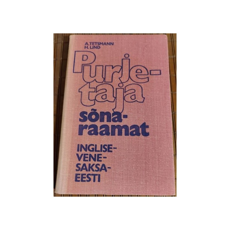 Purjetaja sõnaraamat