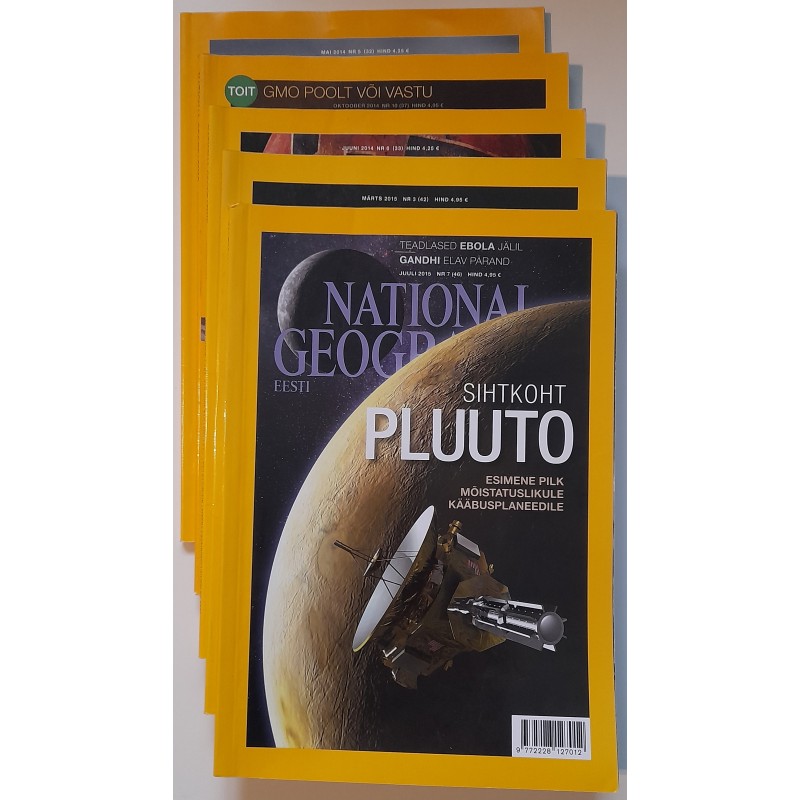 Ajakiri National Geographic Eesti. 5tk