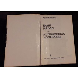 Šahh Madan. Hundipassiga koolipoiss. Adolf Rammo