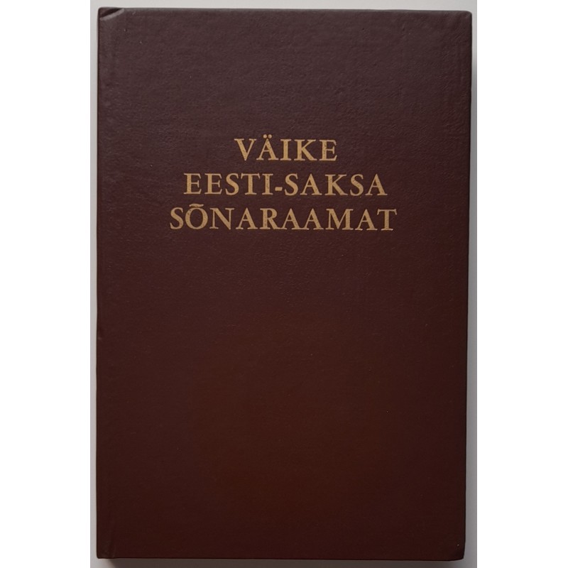 Väike eesti-saksa sõnaraamat - Erich Kobolt