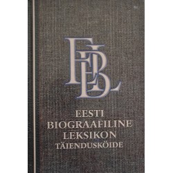 Eesti biograafiline...