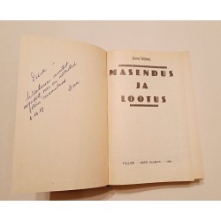 Masendus ja lootus. Arvo Valton