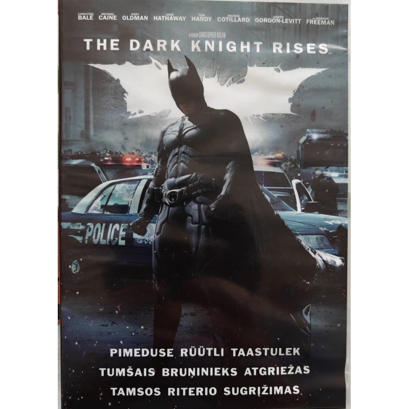 DVD "Pimeduse rüütli taastulek" (The Dark Knight Rises)