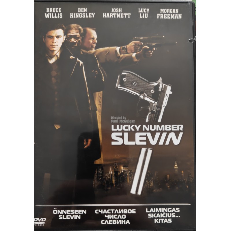 DVD: "Õnneseen Slevin" (Lucky Number Slevin)