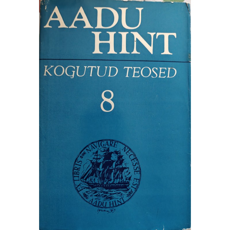 Kogutud teosed 8 - Aadu Hint