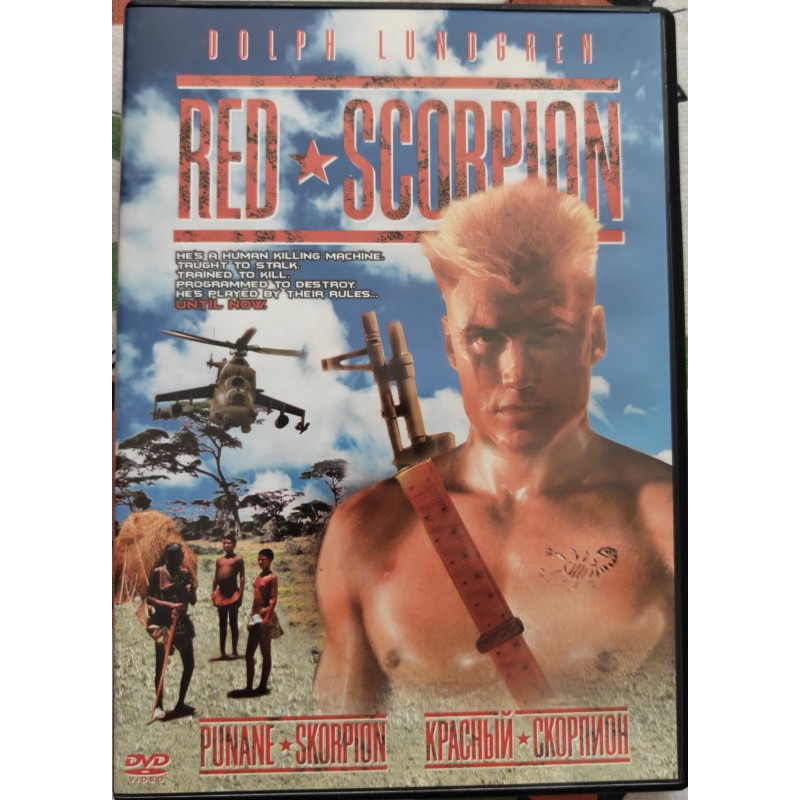 "Red Scorpion" (Punane Skorpion) DVD