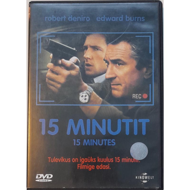 "15 Minutit" (15 Minutes) DVD