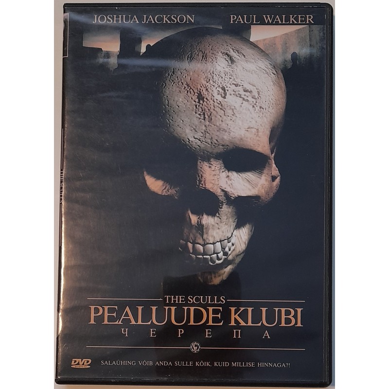 DVD põnevik "Pealuude klubi" (The Skulls)