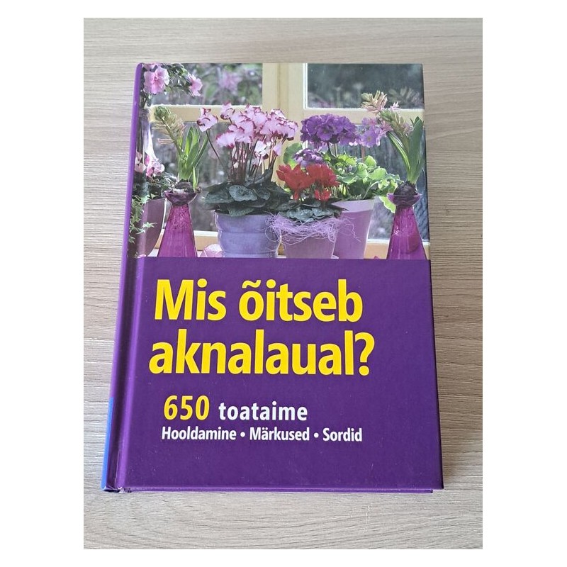 Mis õitseb aknalaual? Angelika Throll