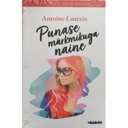 Punase märkmikuga naine -...