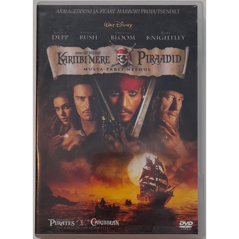 DVD "Kariibi mere piraadid: Musta Pärli needus"
