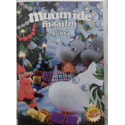 DVD Moomin World Part 5 (in Estonian, like new)