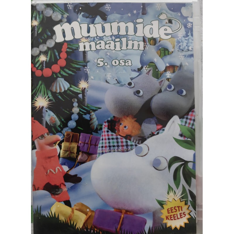 DVD Moomin World Part 5 (in Estonian, like new)