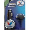 NEW Valvoline USB car charger with Mini USB and Micro USB